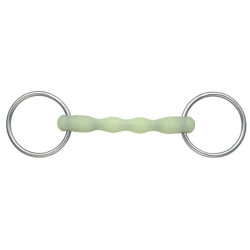 Filet a anelli dritto in resina gusto mela Equikind Shires