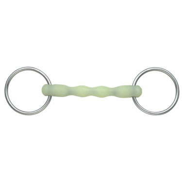 Filet a anelli dritto in resina gusto mela Equikind Shires