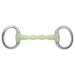 Morso diritto in resina con mela Equikind a olive