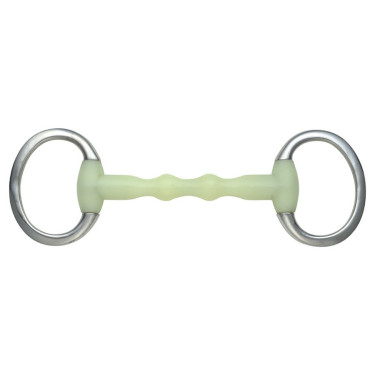 Morso diritto in resina con mela Equikind a olive