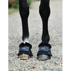 Campanelle con pecora Weatherbeeta Tough-Tec Impact Fleece Trim Nero / nero