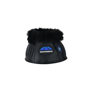 Campanelle in gomma con montone Weatherbeeta Tough-Tec Prime Fleece Trim Nero / nero Campanelle in gomma con montone Weatherbeeta Tough-Tec Prime Fleece Trim Nero / nero