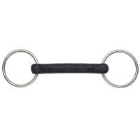 Morsetto diritto in gomma dura per equitazione Shires