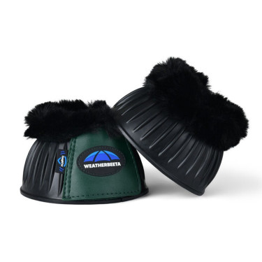 Campanelle in gomma con montone Weatherbeeta Tough-Tec Prime Fleece Trim Nero / verde foresta