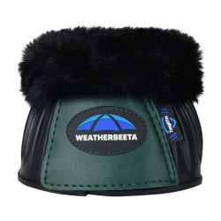 Campanelle in gomma con montone Weatherbeeta Tough-Tec Prime Fleece Trim Nero / verde foresta