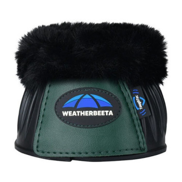 Campanelle in gomma con montone Weatherbeeta Tough-Tec Prime Fleece Trim Nero / verde foresta