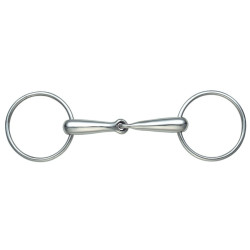 Filet semplice con anelli grandi Shires Acciaio inossidabile