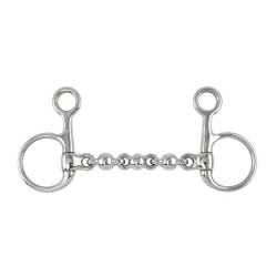 Mors Baucher con sfere Shires Acciaio inossidabile Mors Baucher con sfere Shires Acciaio inossidabile