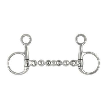 Mors Baucher con sfere Shires Acciaio inossidabile Mors Baucher con sfere Shires Acciaio inossidabile