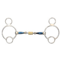 Morso universale equitazione con rullo Shires