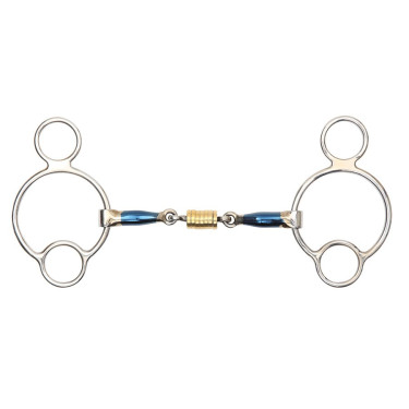 Morso universale equitazione con rullo Shires