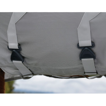 Coperta antimosche e impermeabile Weatherbeeta ComFiTec Dual Shield con collo staccabile Blu / grigio Coperta antimosche e impermeabile Weatherbeeta ComFiTec Dual Shield con collo staccabile Blu / grigio