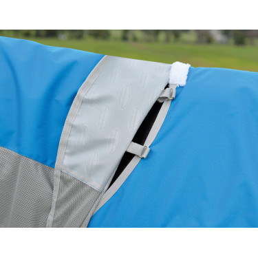 Coperta antimosche e impermeabile Weatherbeeta ComFiTec Dual Shield con collo staccabile Blu / grigio Coperta antimosche e impermeabile Weatherbeeta ComFiTec Dual Shield con collo staccabile Blu / grigio