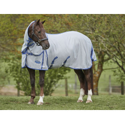Coperta antimosche Weatherbeeta ComFiTec Airflow II con collo staccabile Grigio / blu / grigio