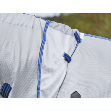 Coperta antimosche Weatherbeeta ComFiTec Airflow II con collo staccabile Grigio / blu / grigio Coperta antimosche Weatherbeeta ComFiTec Airflow II con collo staccabile Grigio / blu / grigio
