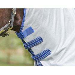 Coperta antimosche Weatherbeeta ComFiTec Airflow II con collo staccabile Grigio / blu / grigio Coperta antimosche Weatherbeeta ComFiTec Airflow II con collo staccabile Grigio / blu / grigio