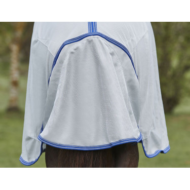Coperta antimosche Weatherbeeta ComFiTec Airflow II con collo staccabile Grigio / blu / grigio Coperta antimosche Weatherbeeta ComFiTec Airflow II con collo staccabile Grigio / blu / grigio