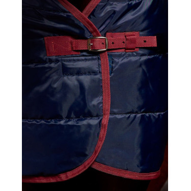 Coperta da stalla Weatherbeeta ComFiTec 210D Channel 100 g Blu navy / bordeaux Coperta da stalla Weatherbeeta ComFiTec 210D Channel 100 g Blu navy / bordeaux