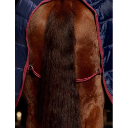 Coperta da scuderia Weatherbeeta ComFiTec 210D Channel 100 g combo Blu navy / bordeaux Coperta da scuderia Weatherbeeta ComFiTec 210D Channel 100 g combo Blu navy / bordeaux