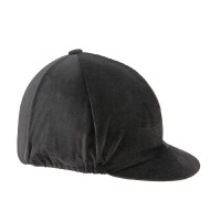Toque casque équitation velours Shires Noir