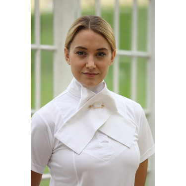 Cravatta da dressage Shires Bianco
