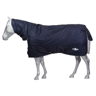 Coperta Saxon Defiant 600D combo collo Marino / bianco Blu Coperta Saxon Defiant 600D combo collo Marino / bianco Blu