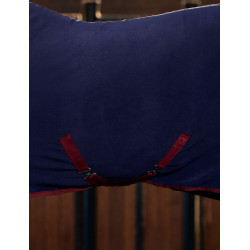 Coperta asciugante Weatherbeeta antistatica in pile combo Blu navy / bordeaux Coperta asciugante Weatherbeeta antistatica in pile combo Blu navy / bordeaux