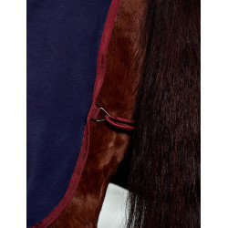 Coperta asciugante Weatherbeeta antistatica in pile combo Blu navy / bordeaux Coperta asciugante Weatherbeeta antistatica in pile combo Blu navy / bordeaux