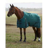 Coperta Weatherbeeta ComFiTec Classic Turnout 220 g Verde foresta / nero