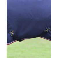 Coperta Weatherbeeta ComFiTec Essential Turnout 220g combo Borgogna / blu navy Rosso