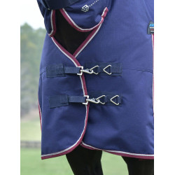 Coperta Weatherbeeta ComFiTec Essential Turnout 220g combo Blu navy / bordeaux Blu marino