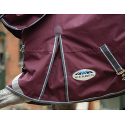 Coperta Weatherbeeta ComFiTec Plus Dynamic II Medium / Lite Bordeaux / grigio / bianco Coperta Weatherbeeta ComFiTec Plus Dynamic II Medium / Lite Bordeaux / grigio / bianco