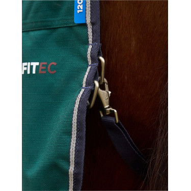 Coperta Weatherbeeta ComFiTec Plus Dynamic Turnout 100 g collo alto Verde foresta / blu navy Coperta Weatherbeeta ComFiTec Plus Dynamic Turnout 100 g collo alto Verde foresta / blu navy