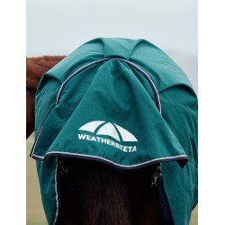 Coperta Weatherbeeta ComFiTec Plus Dynamic Turnout 220 g collo alto Verde foresta / blu navy