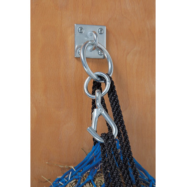 Anneau d'accroche pour filet à foin Shires Métal Anneau d'accroche pour filet à foin Shires Métal
