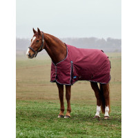 Coperta Weatherbeeta ComFiTec Prelim Turnout 220 g Borgogna / blu navy