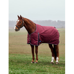 Coperta Weatherbeeta ComFiTec Prelim Turnout 220 g Borgogna / blu navy