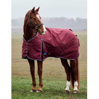 Coperta Weatherbeeta ComFiTec Prelim Turnout 220 g Borgogna / blu navy Coperta Weatherbeeta ComFiTec Prelim Turnout 220 g Borgogna / blu navy