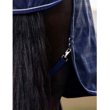 Coperta Weatherbeeta ComFiTec Prelim Turnout 220 g Coperta in rilievo blu navy Blu marino
