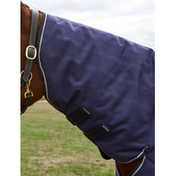 Coperta Weatherbeeta ComFiTec Prelim Turnout Combo 220 g Coperta in rilievo blu navy Blu marino