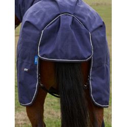 Coperta Weatherbeeta ComFiTec Prelim Turnout Combo 220 g Coperta in rilievo blu navy Blu marino