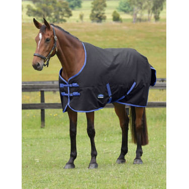 Coperta Weatherbeeta ComFiTec Tyro Turnout 220 g Nero / cobalto