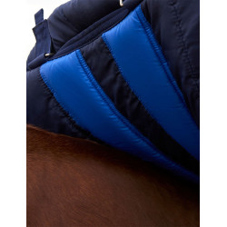 Coperta Weatherbeeta ComFiTec Ultra Turnout 220 g con collo staccabile Marina Blu marino