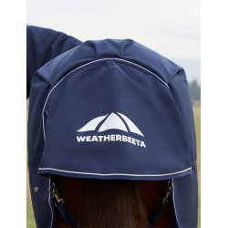 Coperta Weatherbeeta ComFiTec Ultra Turnout 220 g con collo staccabile Marina Blu marino
