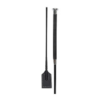 Frustino Dublin in pelle con impunture decorative Nero Frustino Dublin in pelle con impunture decorative Nero