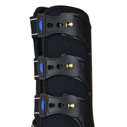 Ghette da dressage WeatherBeeta con guscio rigido Tough-Tec Nero Ghette da dressage WeatherBeeta con guscio rigido Tough-Tec Nero