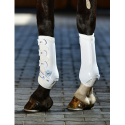 Ghette da dressage WeatherBeeta con guscio rigido Tough-Tec Bianco Ghette da dressage WeatherBeeta con guscio rigido Tough-Tec Bianco