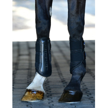 Stinchiere Weatherbeeta Tough-Tec Mesh Nero / nero Stinchiere Weatherbeeta Tough-Tec Mesh Nero / nero