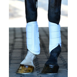 Stinchiere Weatherbeeta Tough-Tec Mesh Bianco / bianco Stinchiere Weatherbeeta Tough-Tec Mesh Bianco / bianco