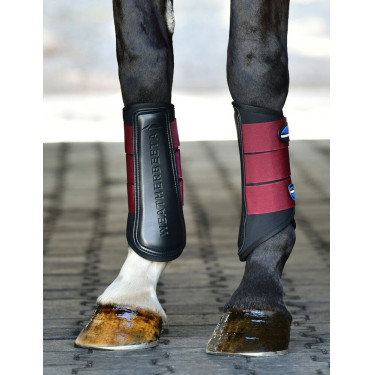 Stinchiere Weatherbeeta Tough-Tec Prime Nero / bordeaux Blu